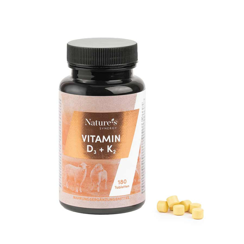 Vitamin D3+ K2 Tabletten